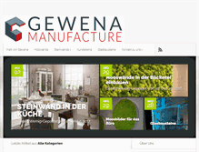 Tablet Screenshot of gewena.de
